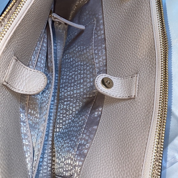 NEW Kate Spade Kalen Chester Beige with black tassel brand new - Picture 6 of 14